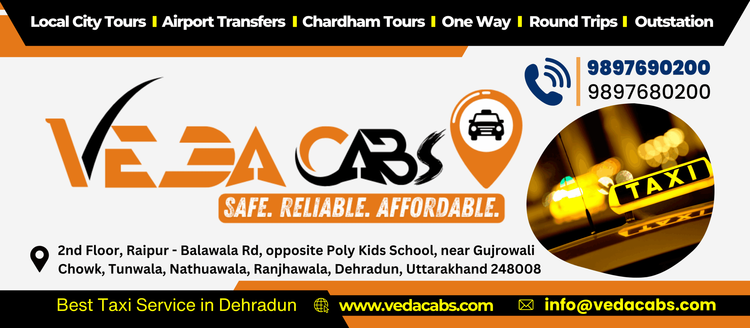 Best Taxi Service in Dehradun | Affordable Cabs & Car Rental