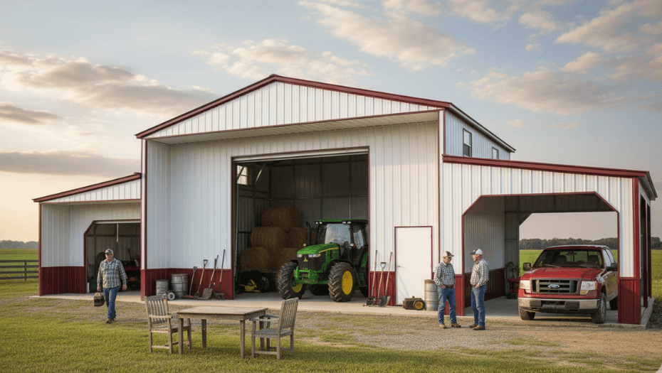 How Metal Barns are Revolutionizing Modern Farming in the USA