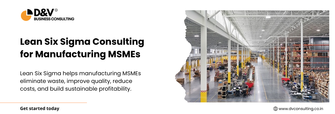 Lean Six Sigma Consulting for Manufacturing MSMEs