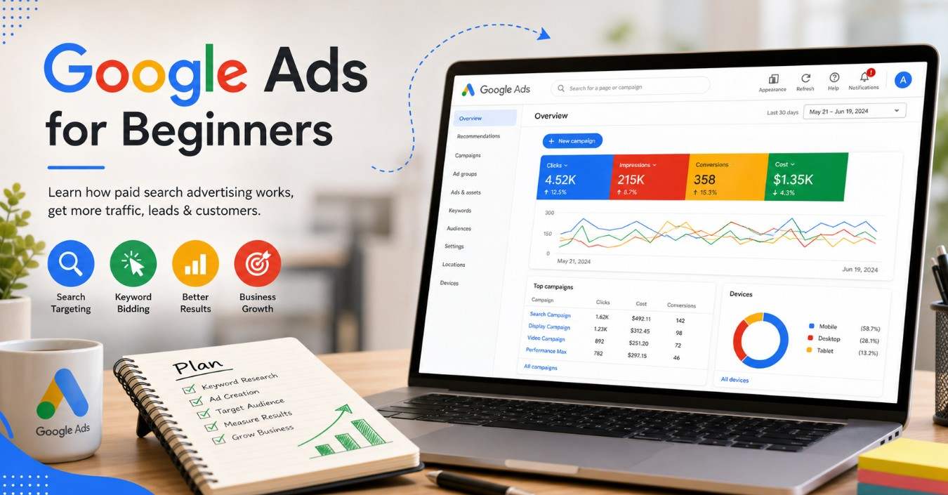 Google Ads for Beginners: How Paid Search Advertising Works
